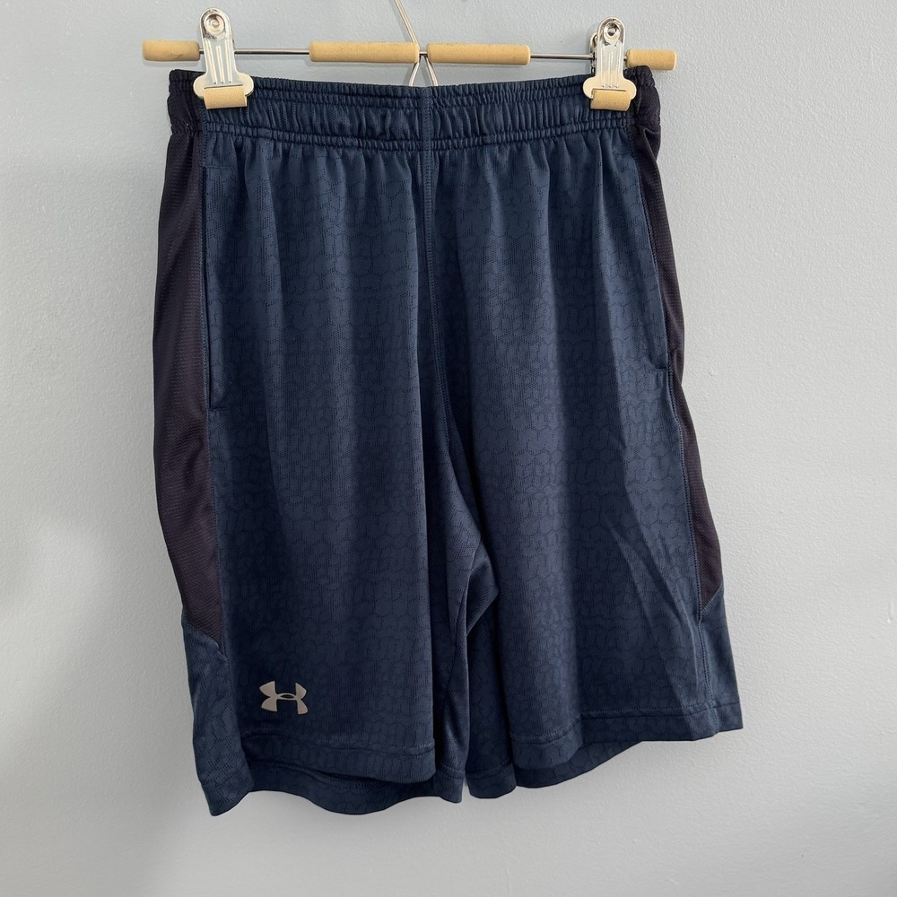 Under Armour Men's Athletic Shorts Blue Sz S